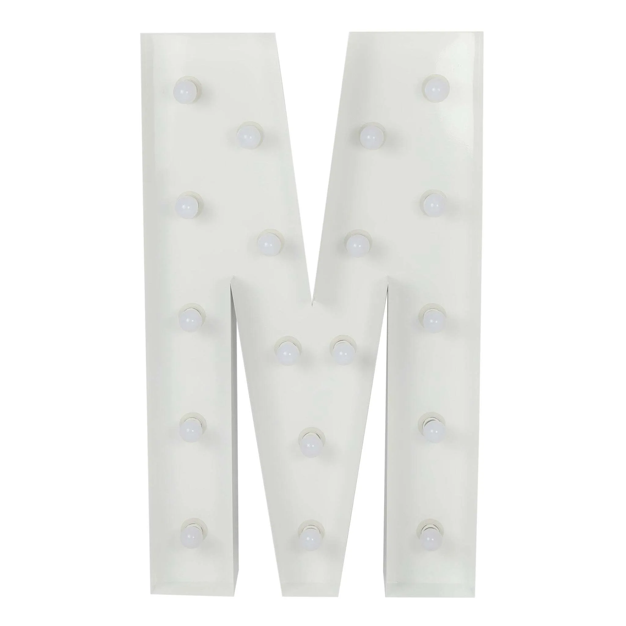 M - Marquee Letter