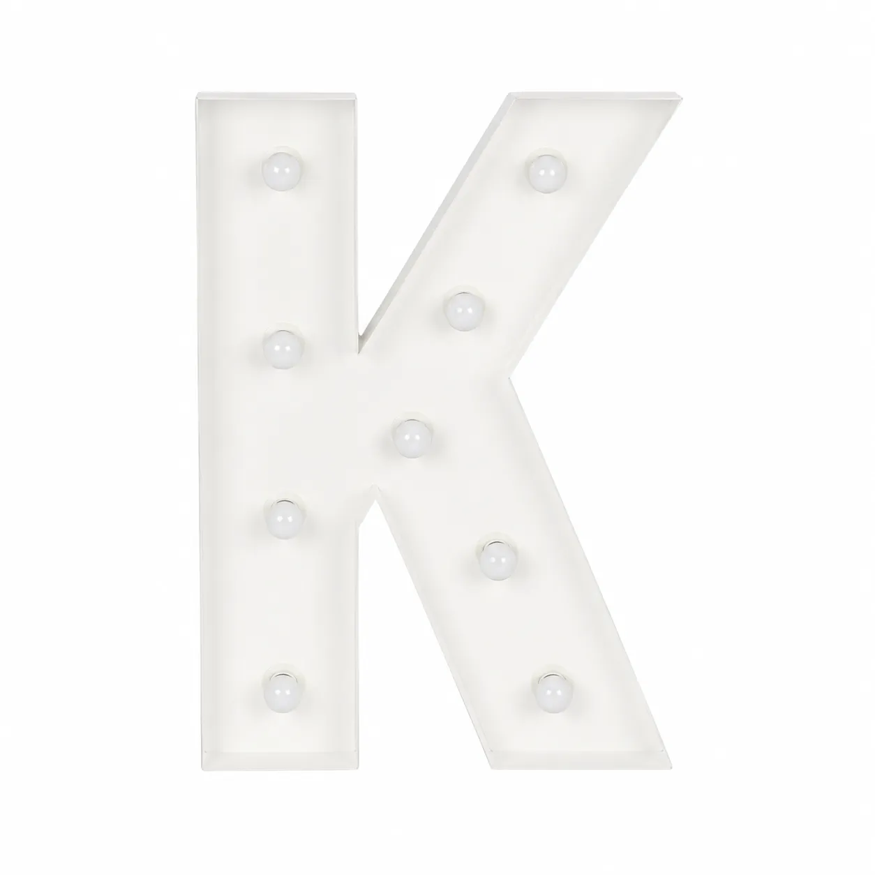 K - Marquee Letter