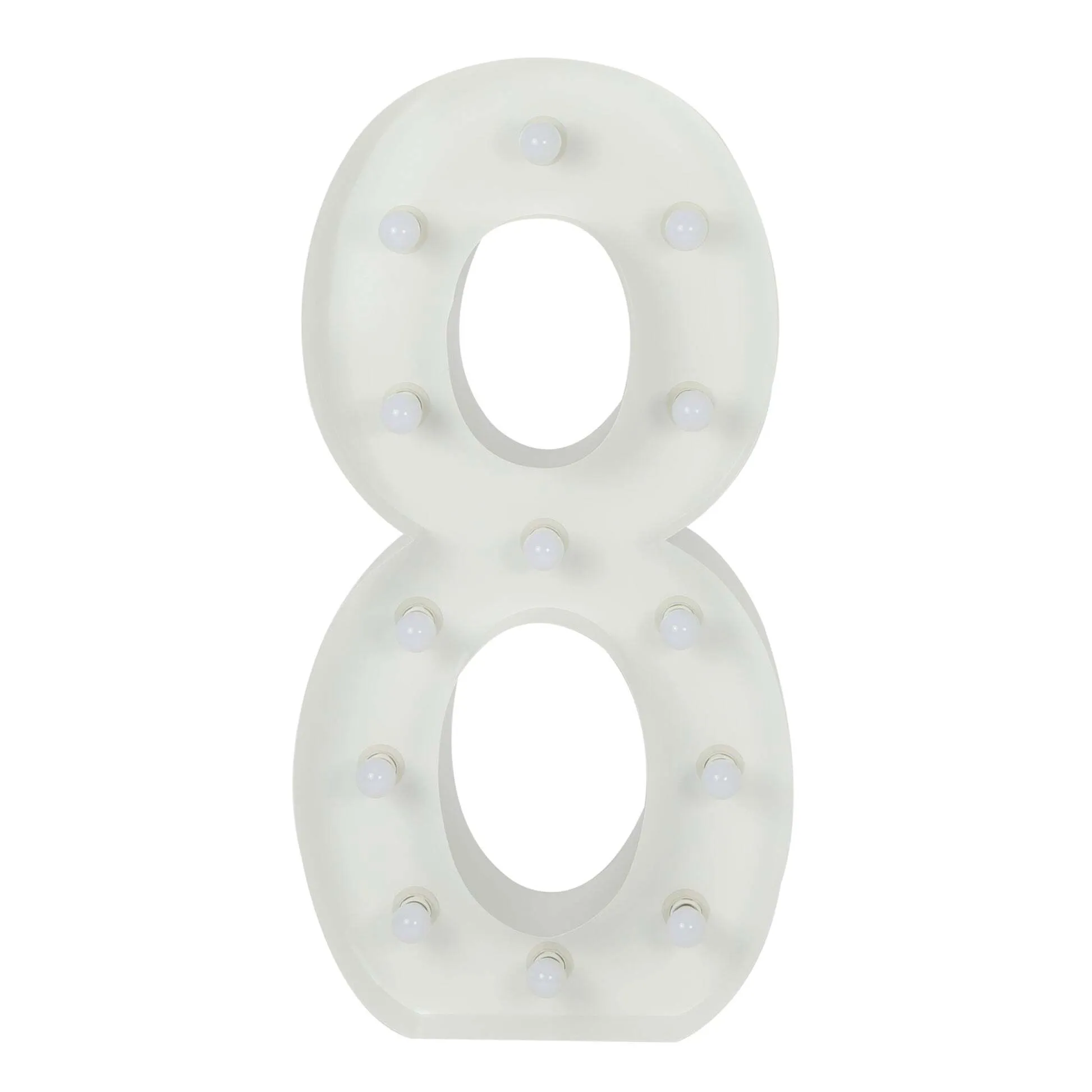 8 - Marquee Number 