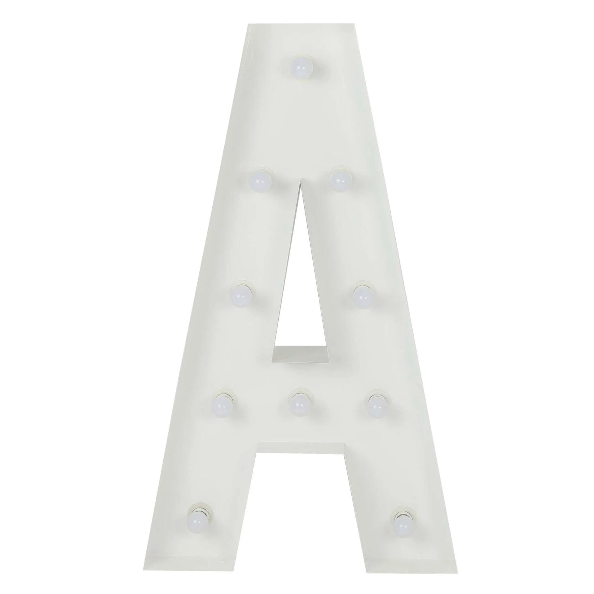 A - Marquee Letter