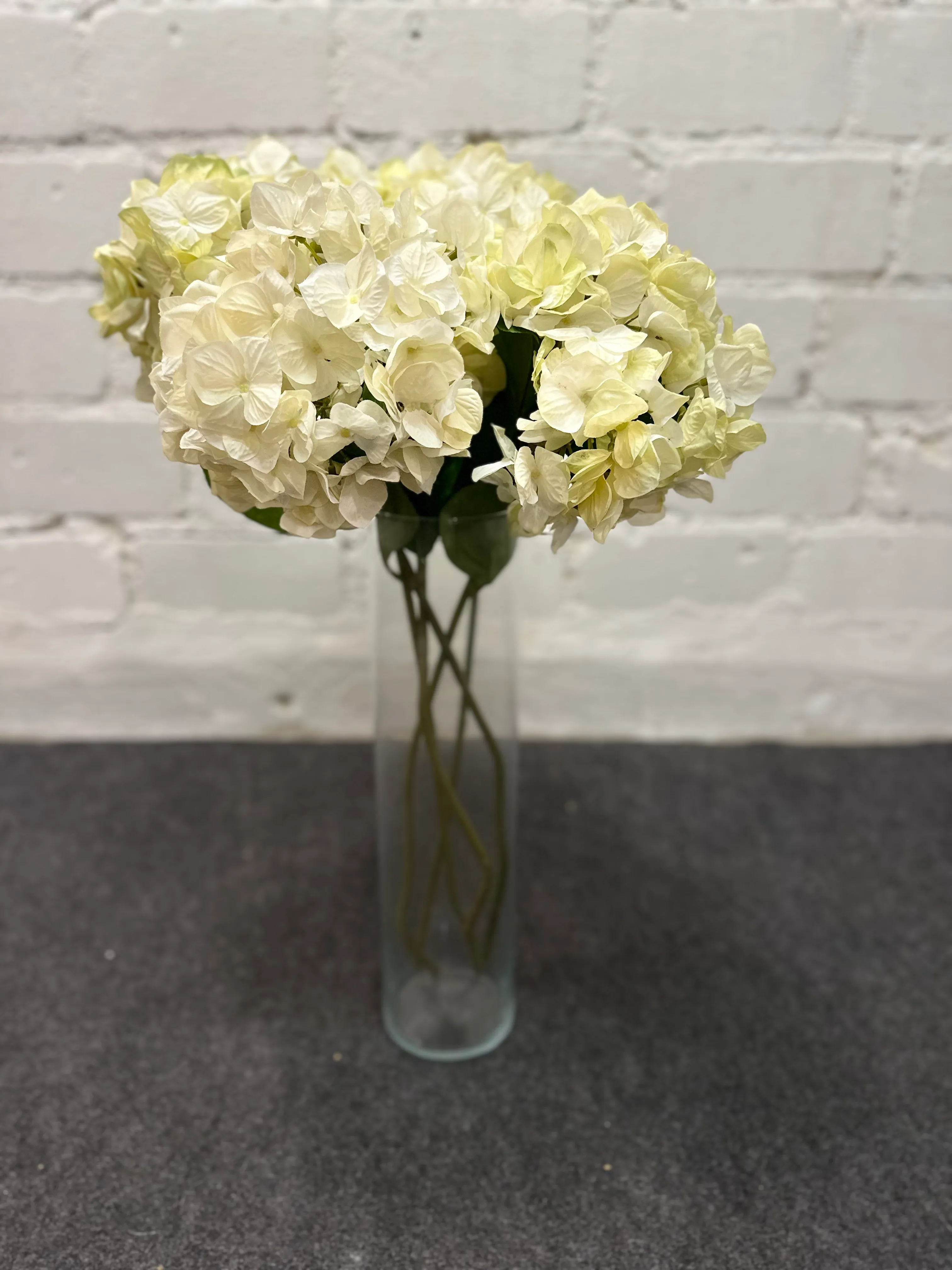  Hortensia vaalea tekokukka
