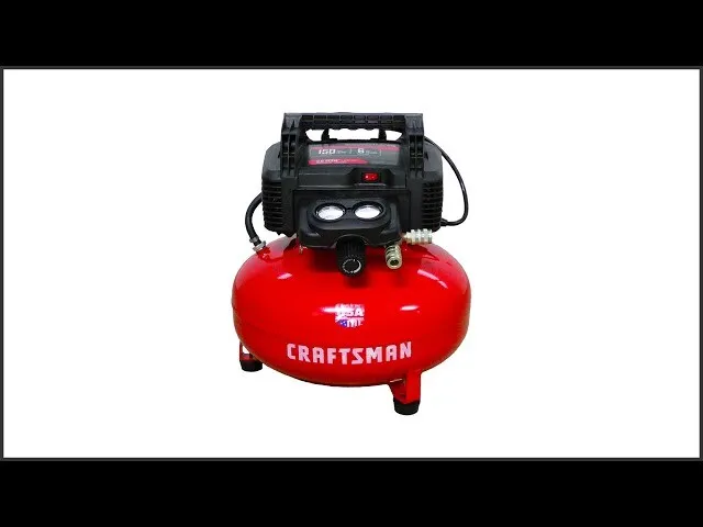 craftsman 6 gallon pancake compressor
