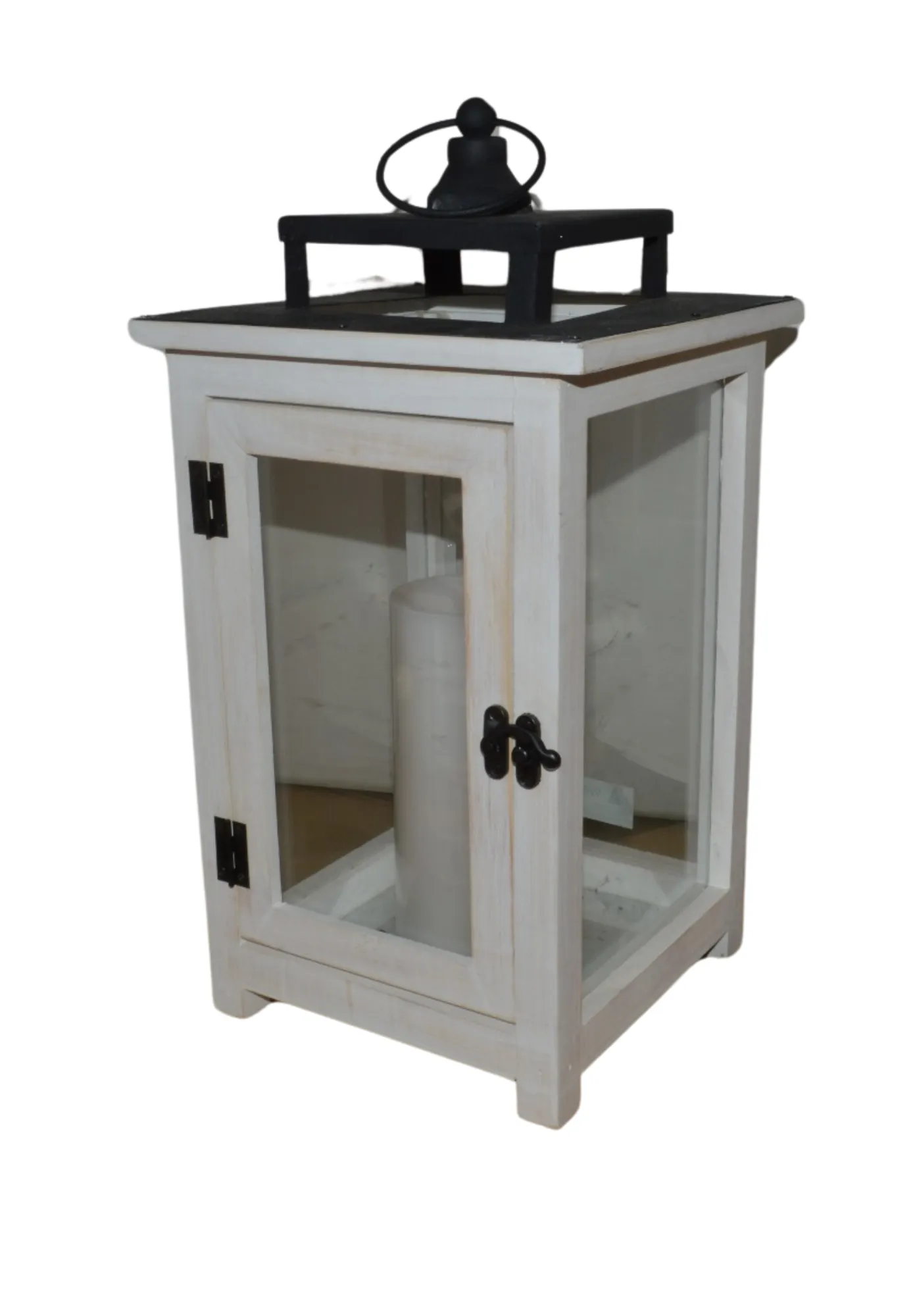 White Lantern with Black top