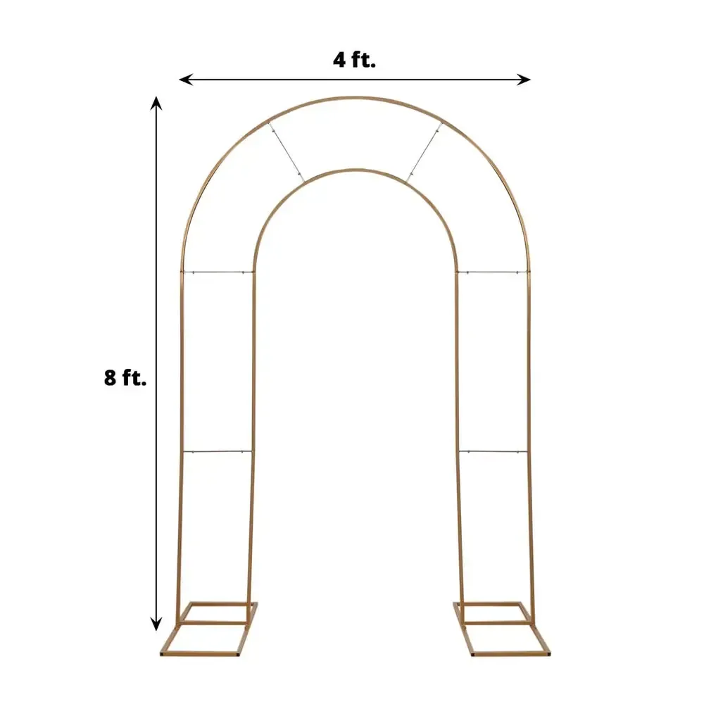 Double Gold Arch 8ft