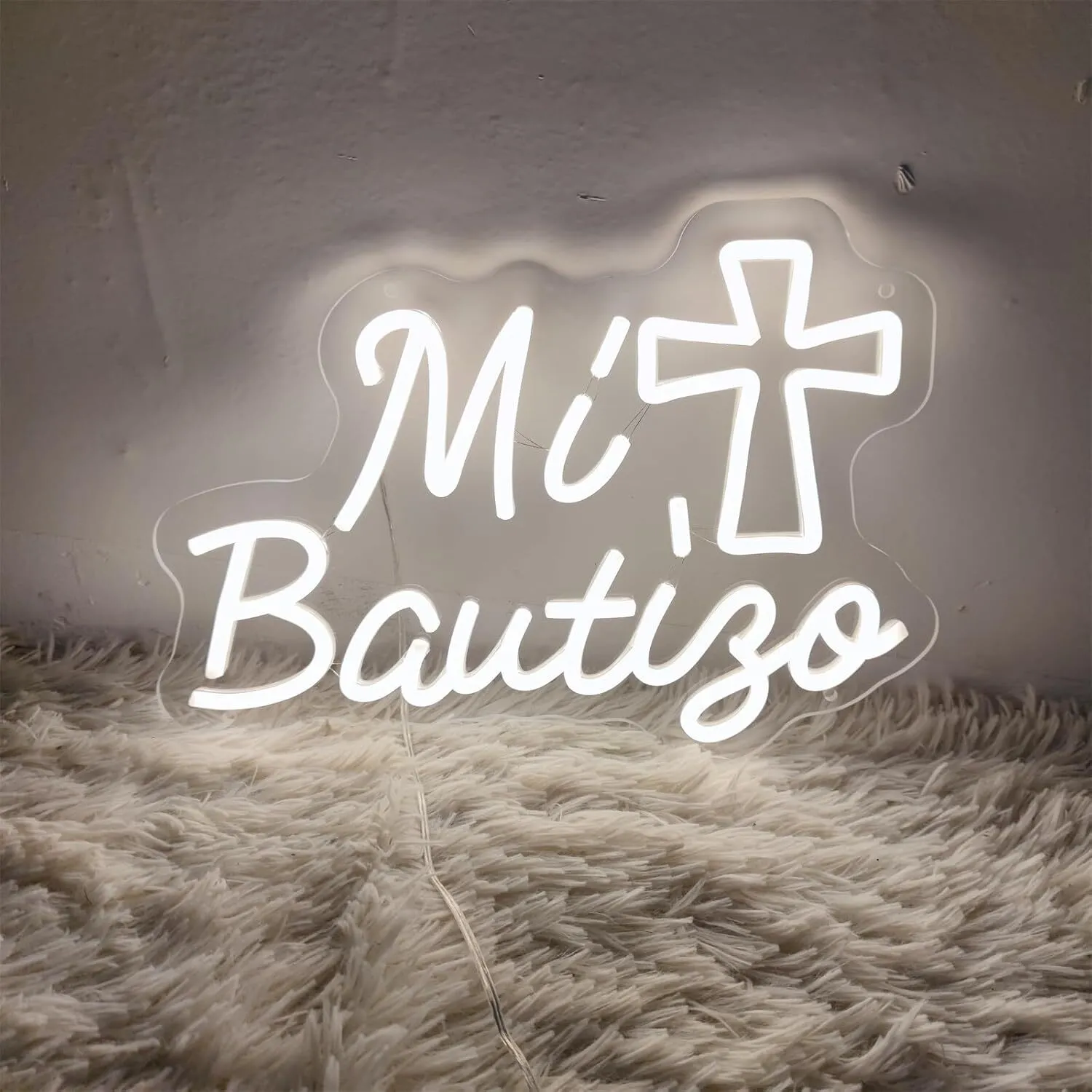 Mi Bautizo Neon Sign