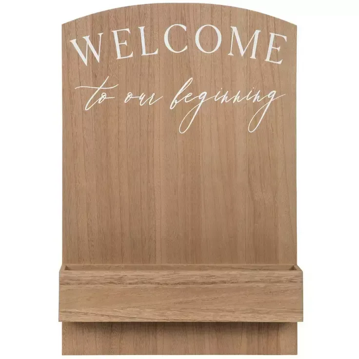 Welcome Wood Decor