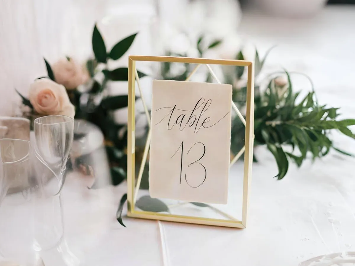 Table Numbers