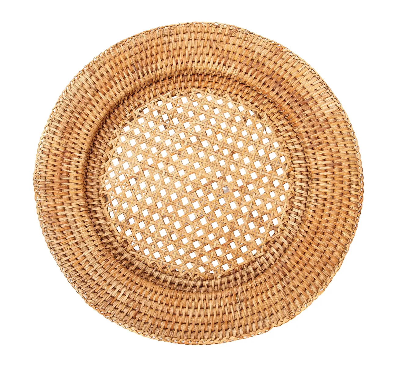 Rattan Charger Plate