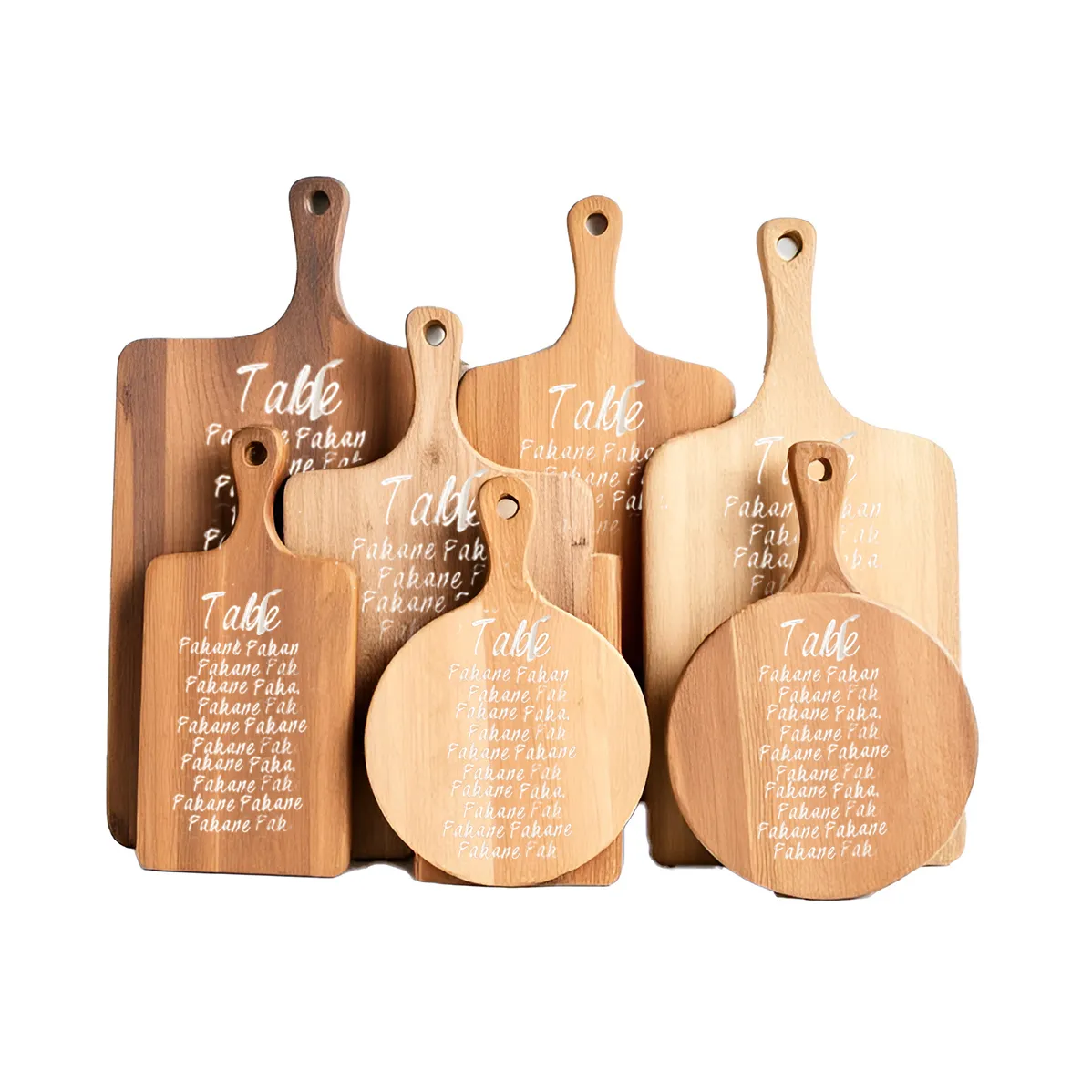 Custom Calligraphy Sliceboards