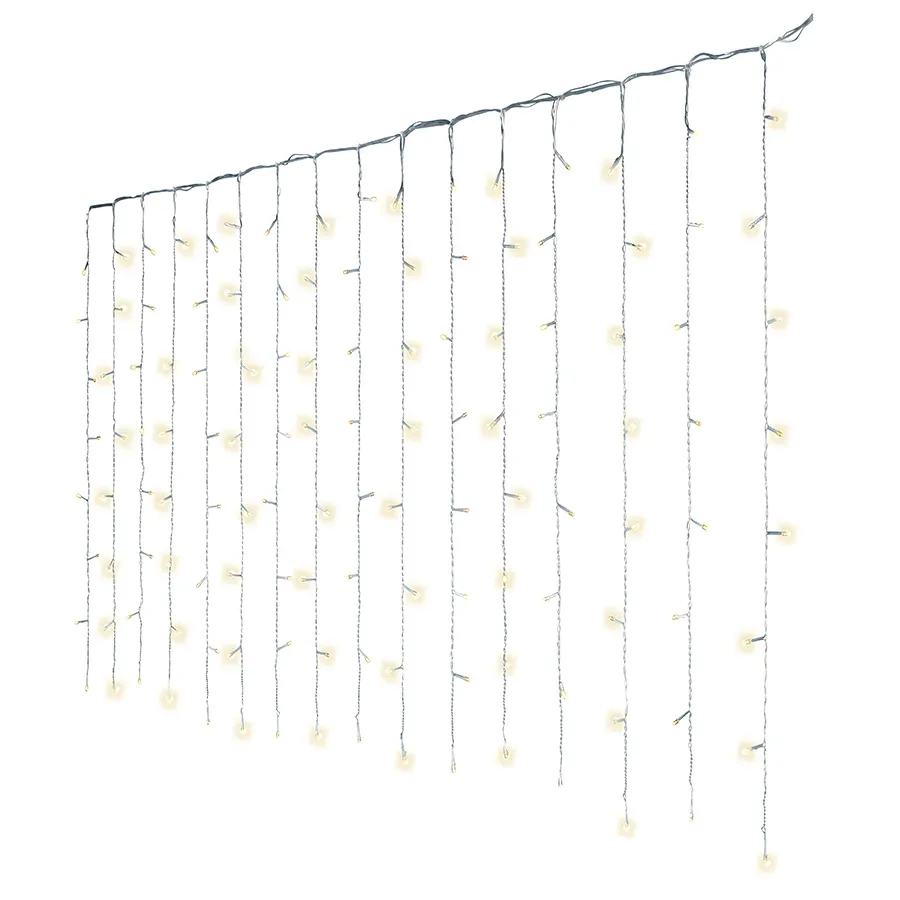 4-Metre High Free Standing LED String Light Curtain (4-Metre)