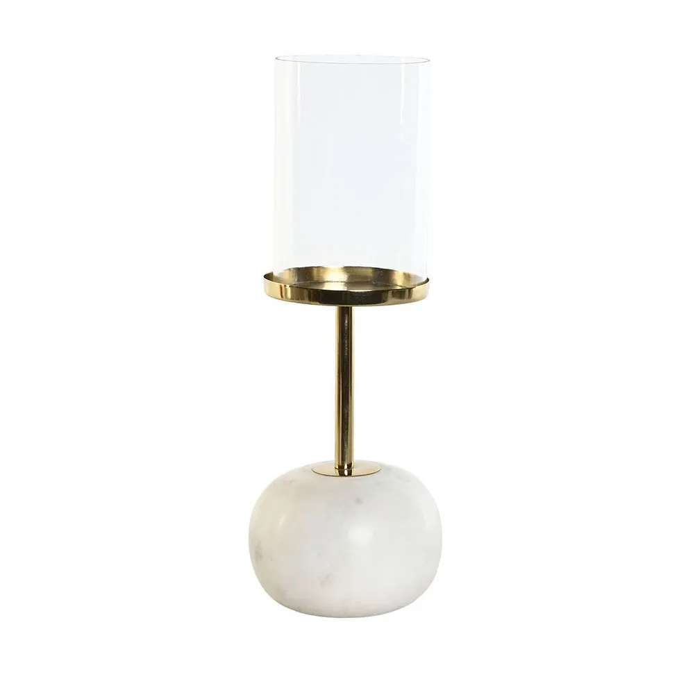 Marble Sphere Candle Holder