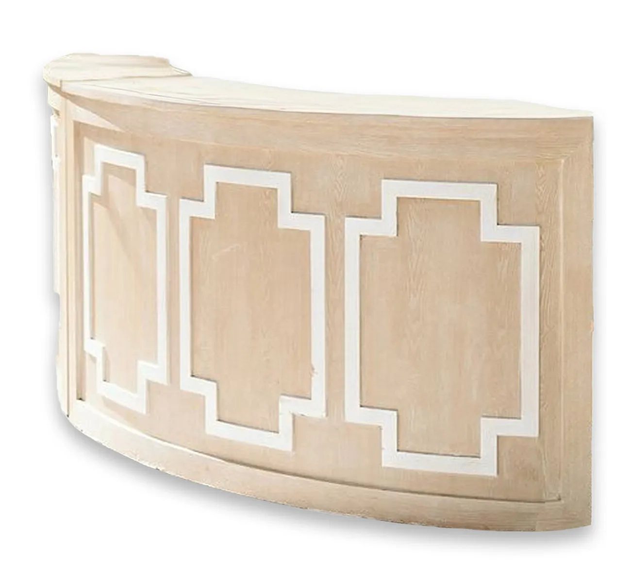 Créme Curvé Panel Bar