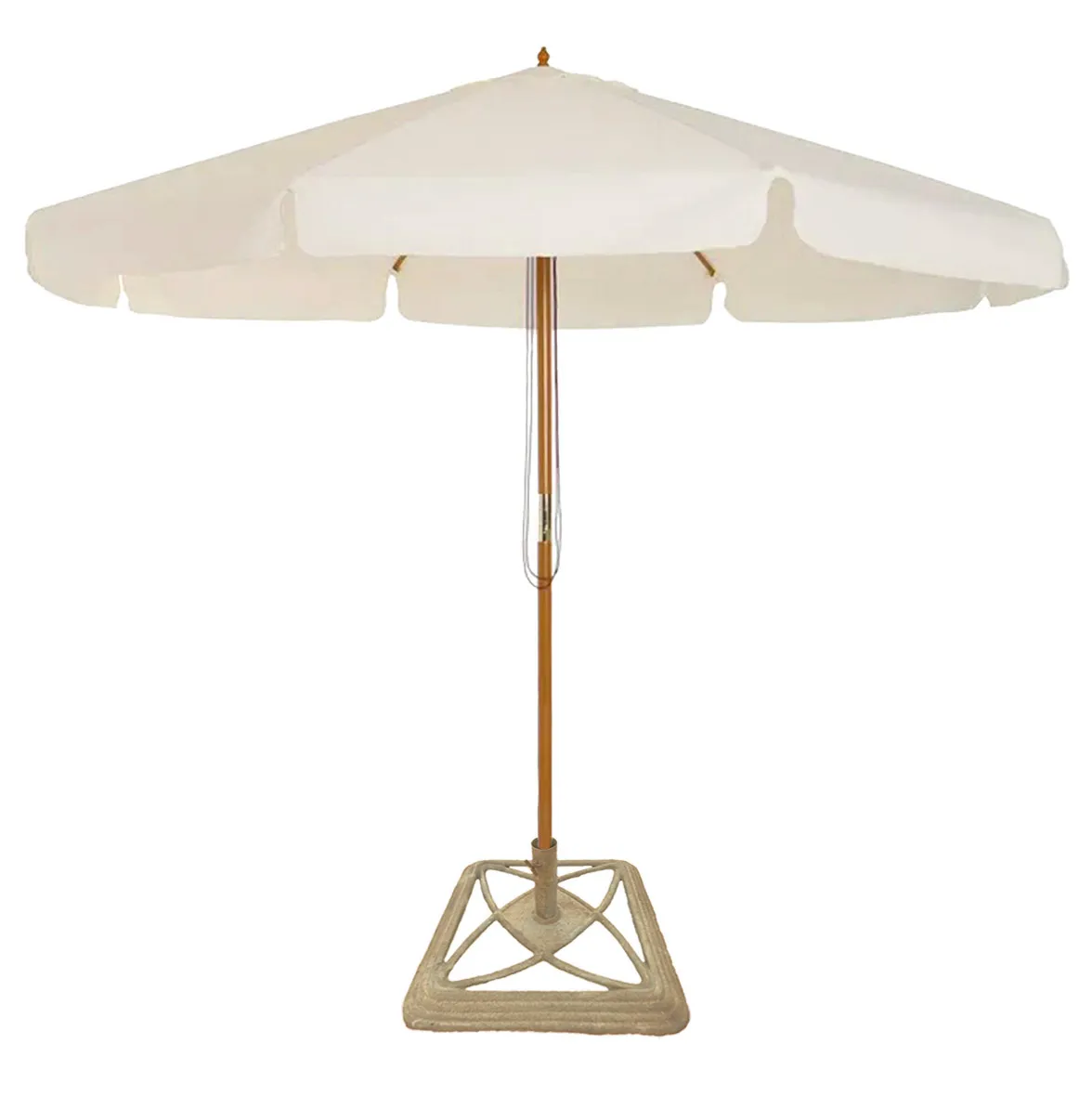 Ivory Flair Parasol