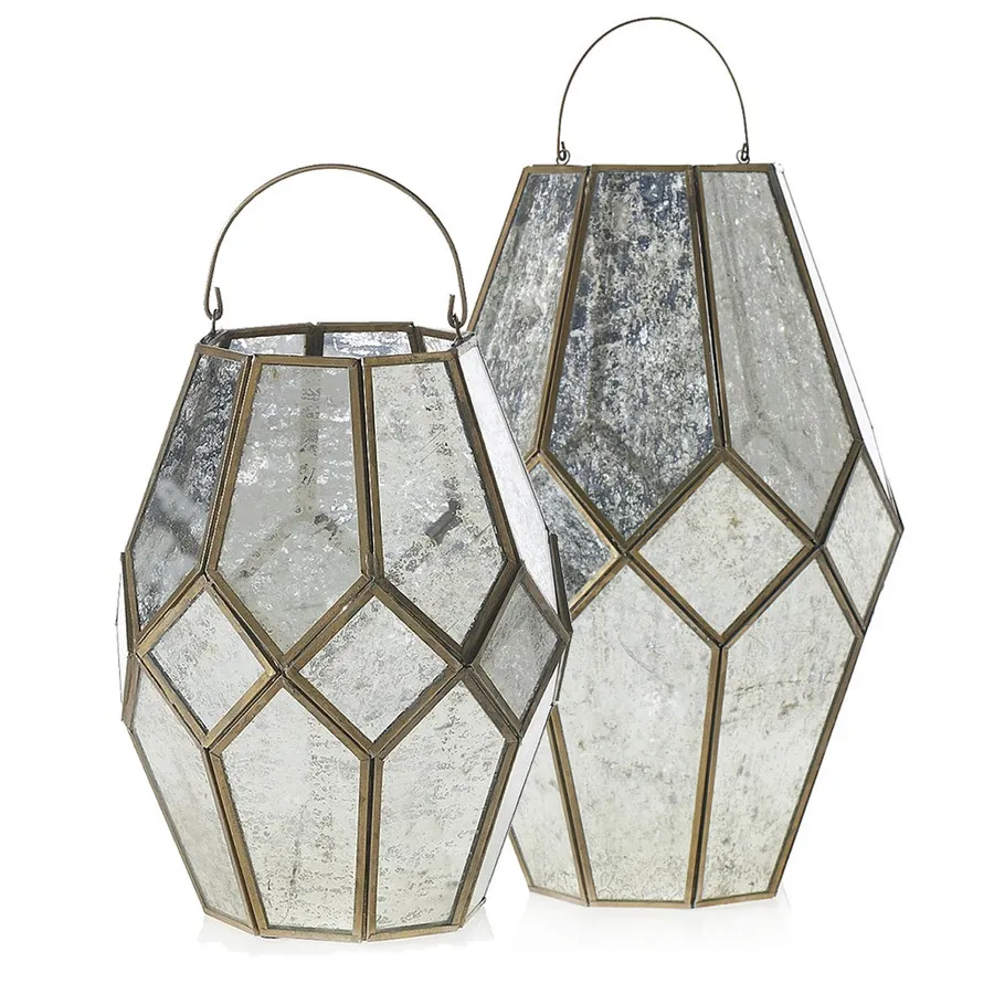 Prisma Mercury Lanterns Set of 2