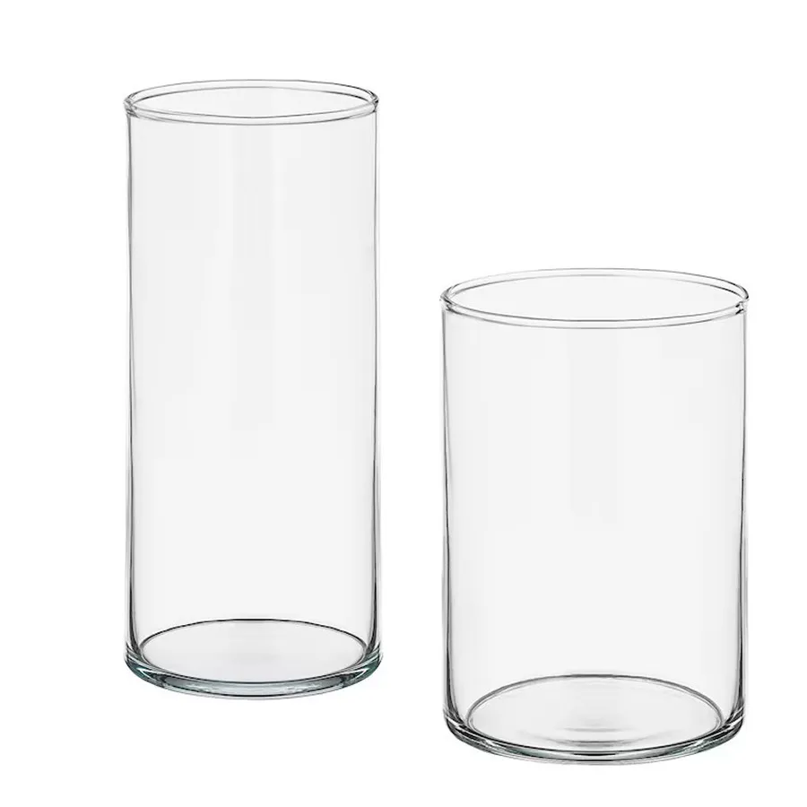 Cylinder Candle Holder Duo