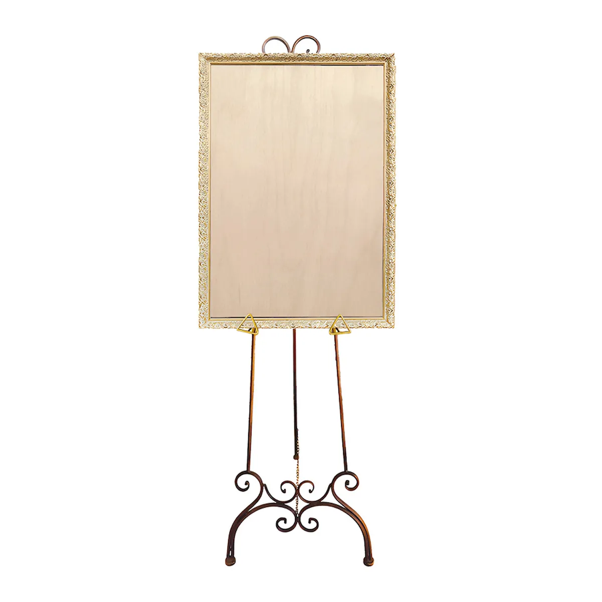 XL Gold Ornate Frame & Ornate Easel
