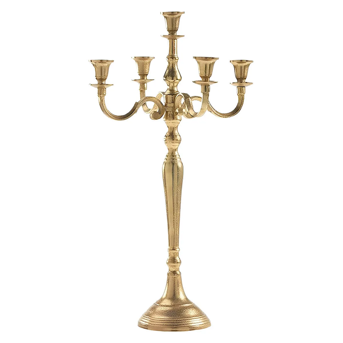 Gold Brass Candelabra