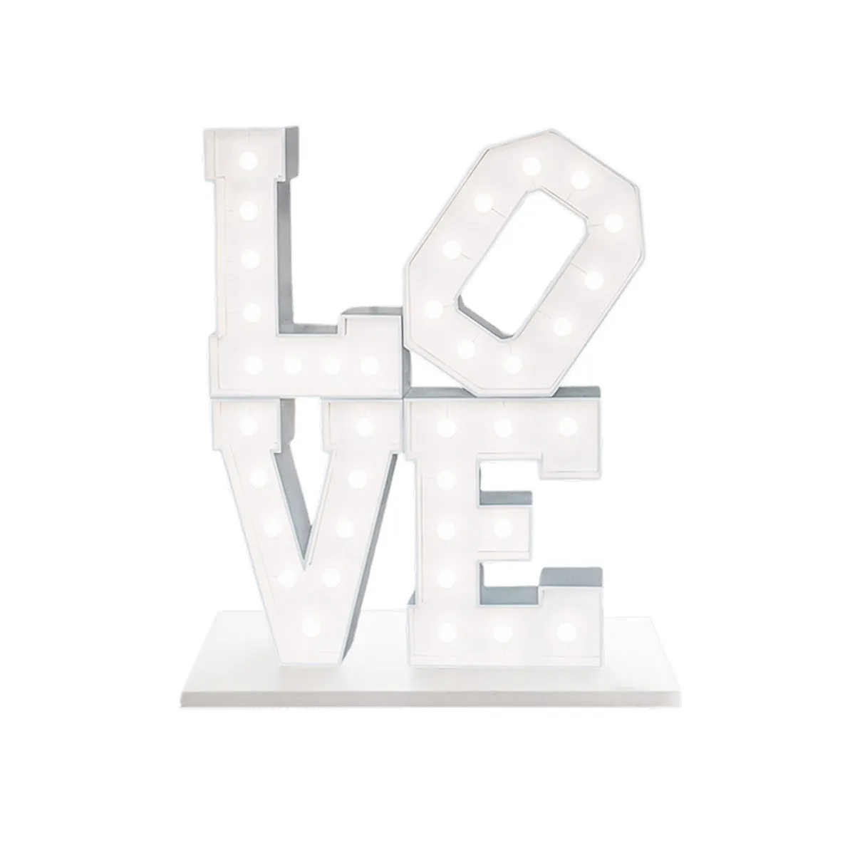 Illuminated LOVE Sign