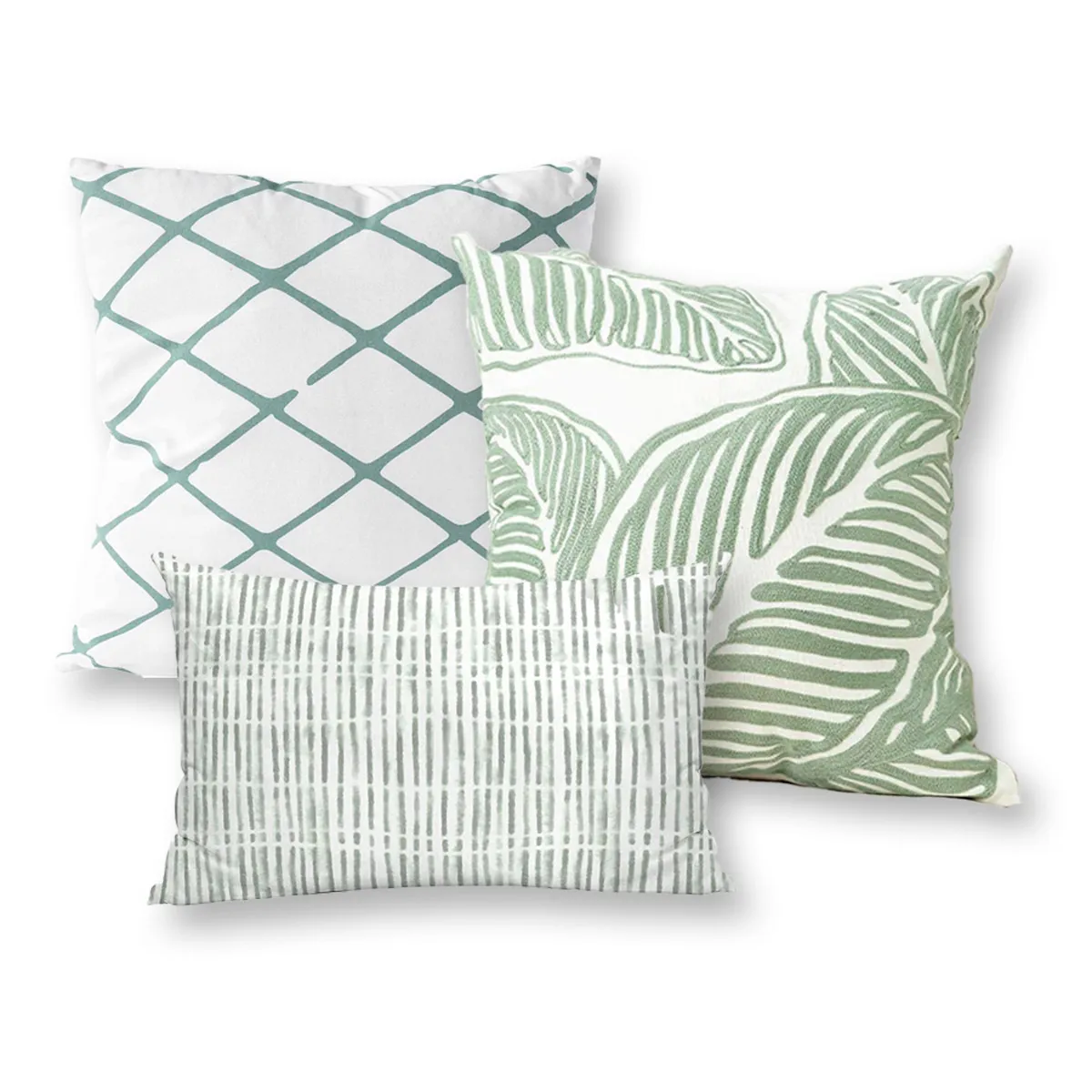 Green Lounge Cushions