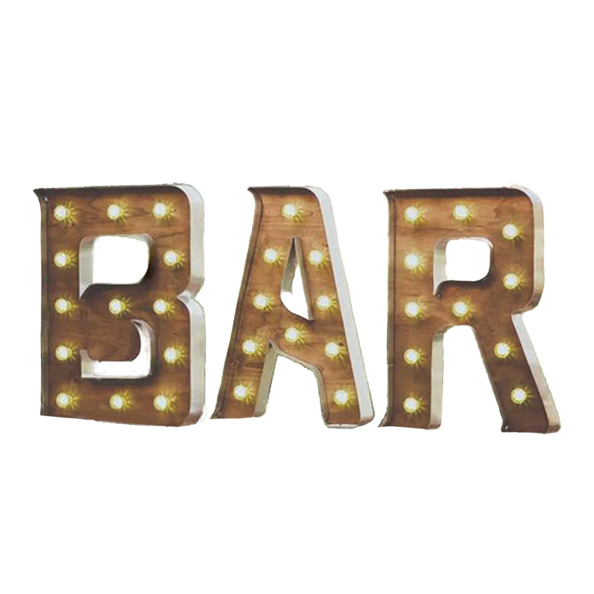 Illuminated BAR Sign