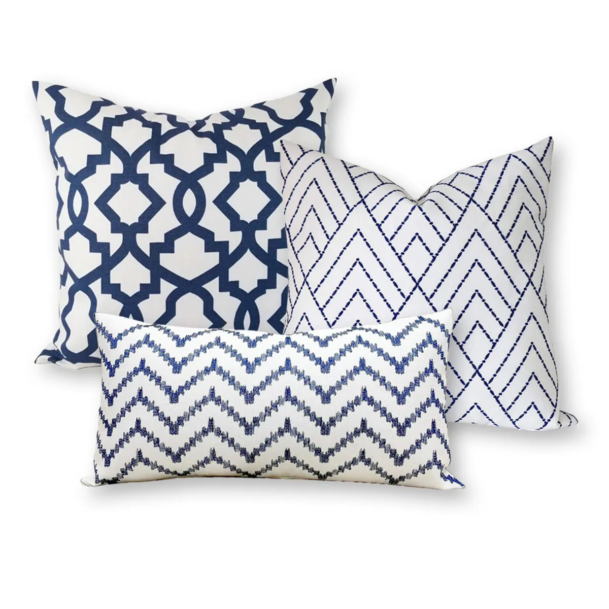 Blue Lounge Cushions