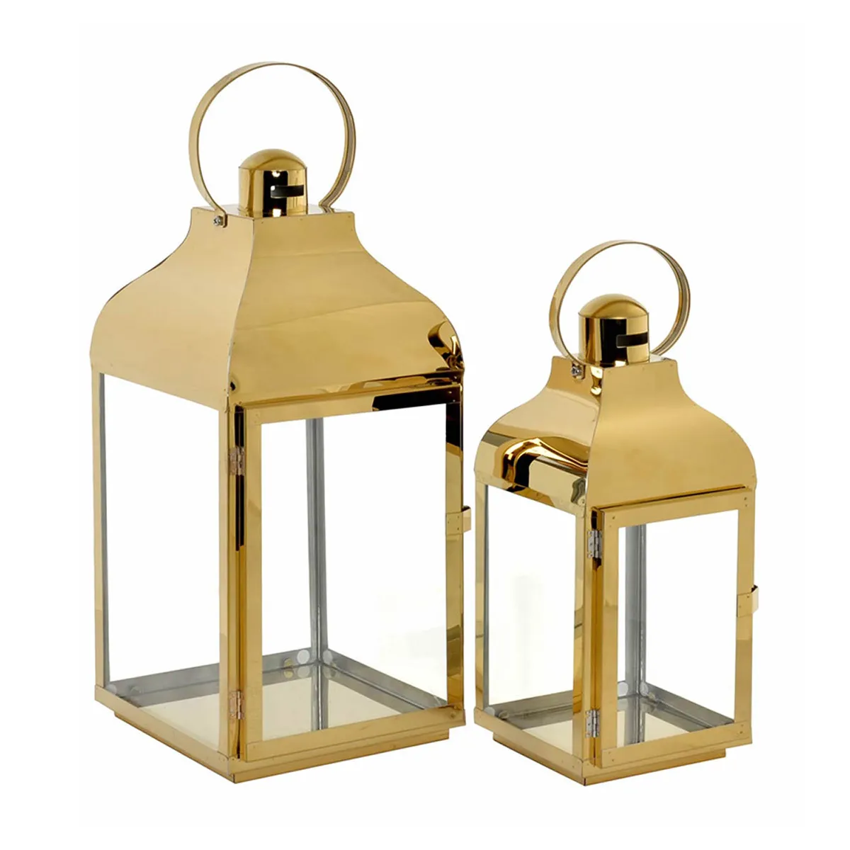 Gold Lanterns Set of 2