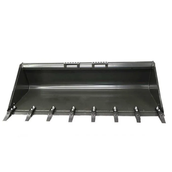 74inch Tooth Bucket Skid Steer Attachment