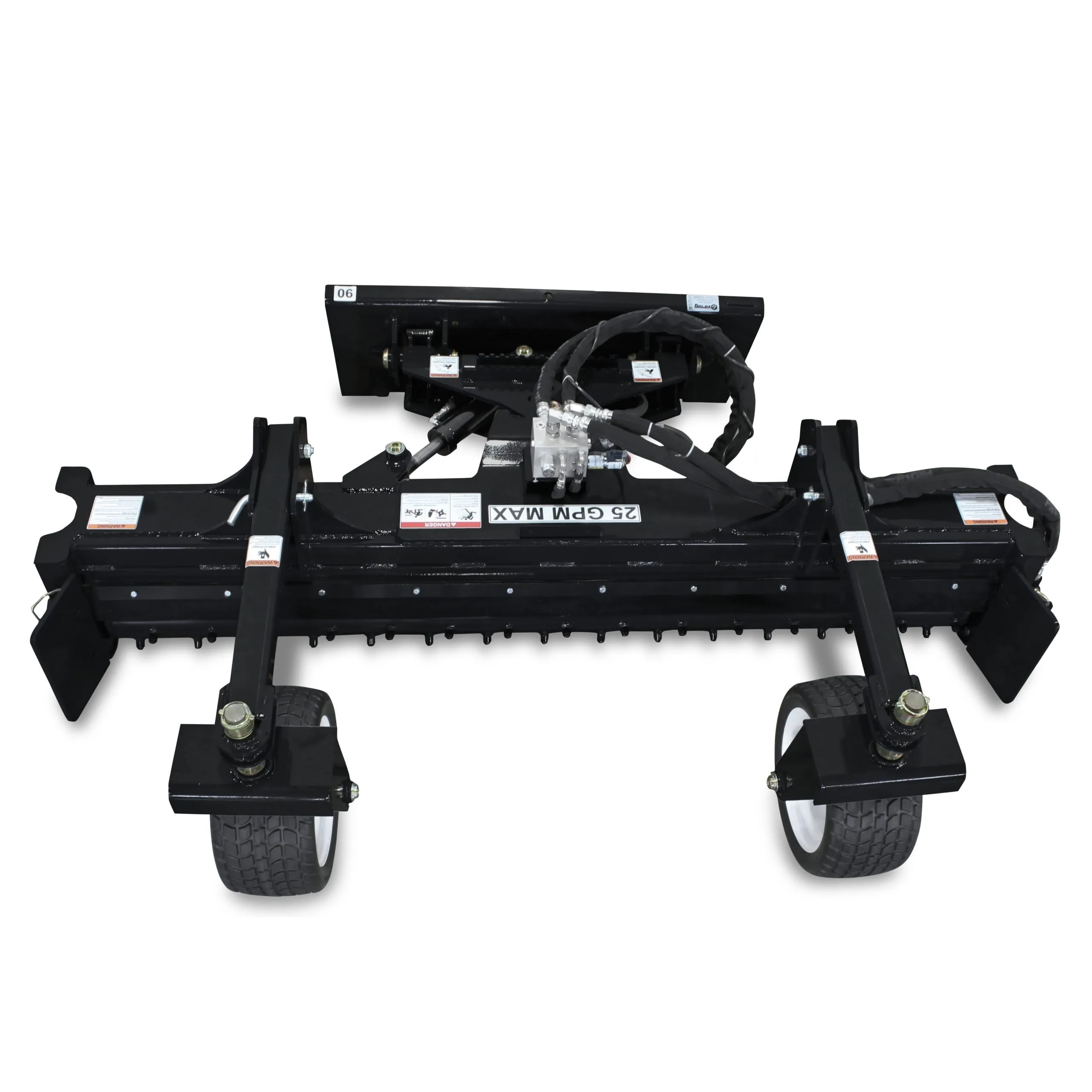 Mini Skid Steer Harley Rake Attachment