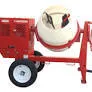 Towable cement mixer 
