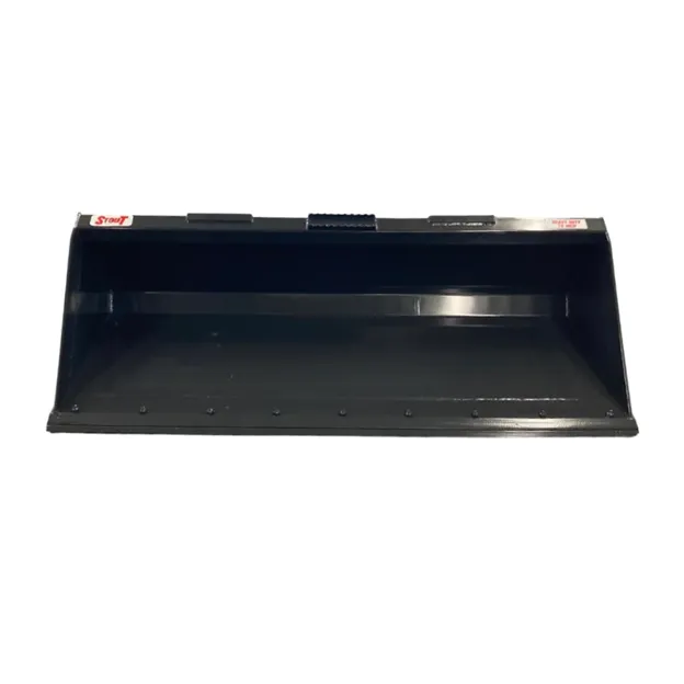 74inch Smooth Bucket Skid Steer Attachment