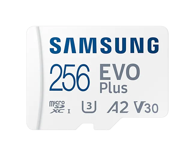 Samsung Evo Plus 256GB v30 microSD