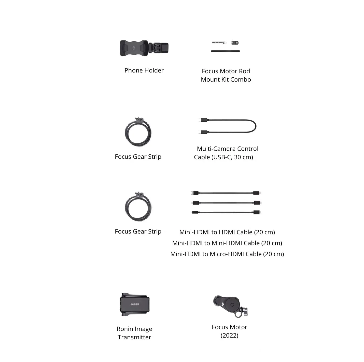 DJI RS 2 / RSC 2  / RS 3 Pro Accessory Kit