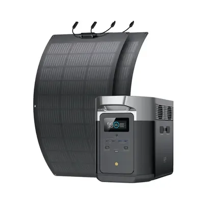 Ecoflow DELTA2 Power Station Kit  (100W Flexible Solar Panel)