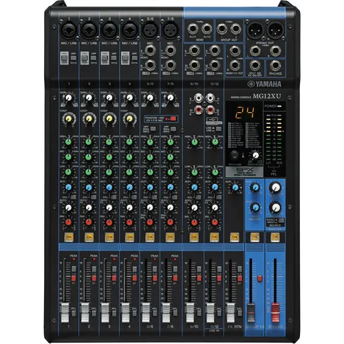 Yamaha MG12XU 12-Channel Analog Mixer
