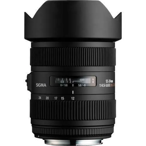 Sigma 12-24mm f/4.5-5.6 DG HSM II Lens (Canon EF Mount)