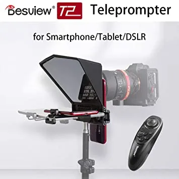 Bestview T2 Teleprompter for Smartphone Tablet DSLR
