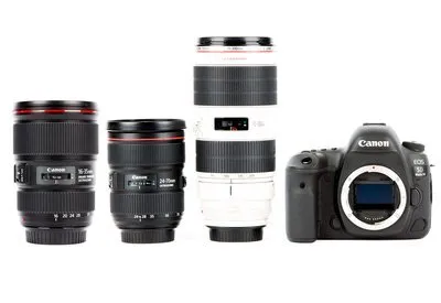 Canon EOS 5D Mark IV f/2.8 Three Zoom Kit