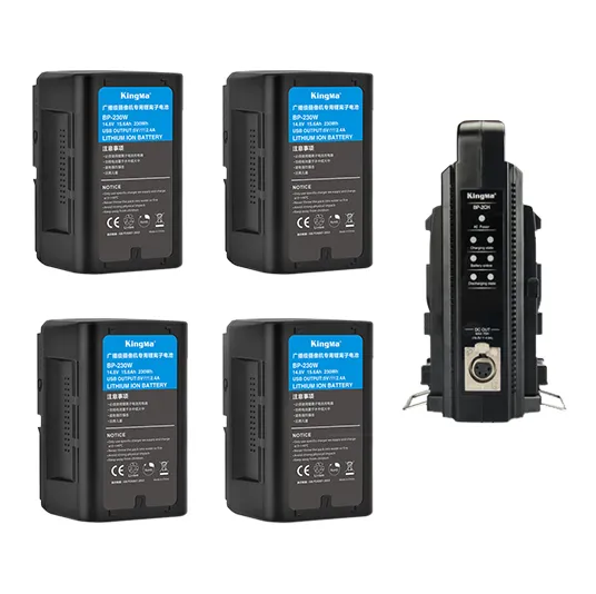 Kingma BP-230WS V-Mount Power Kit (4 Batteries)