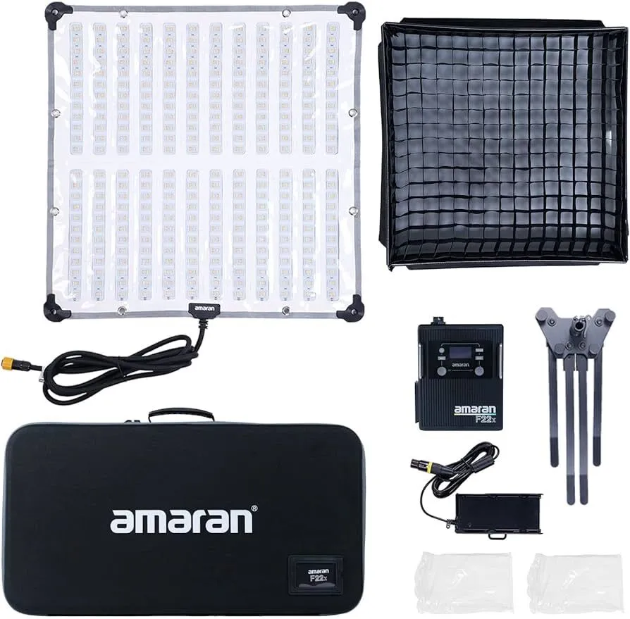 Aputure Amaran F22c 2'x2' RGBWW LED Flexible Fabric Light
