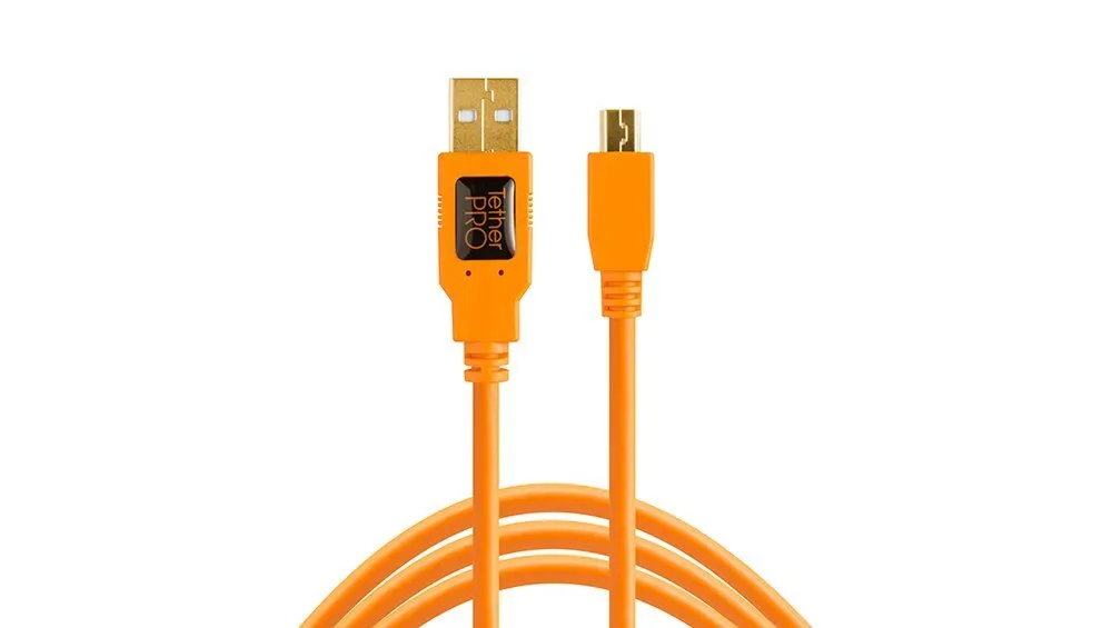 Tether Tools TetherPro USB 2.0 to Mini-B 5-Pin Cable (15ft/4.6m)
