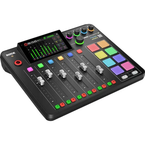Rode RodeCaster Pro II Podcast Mixer & Audio Interface