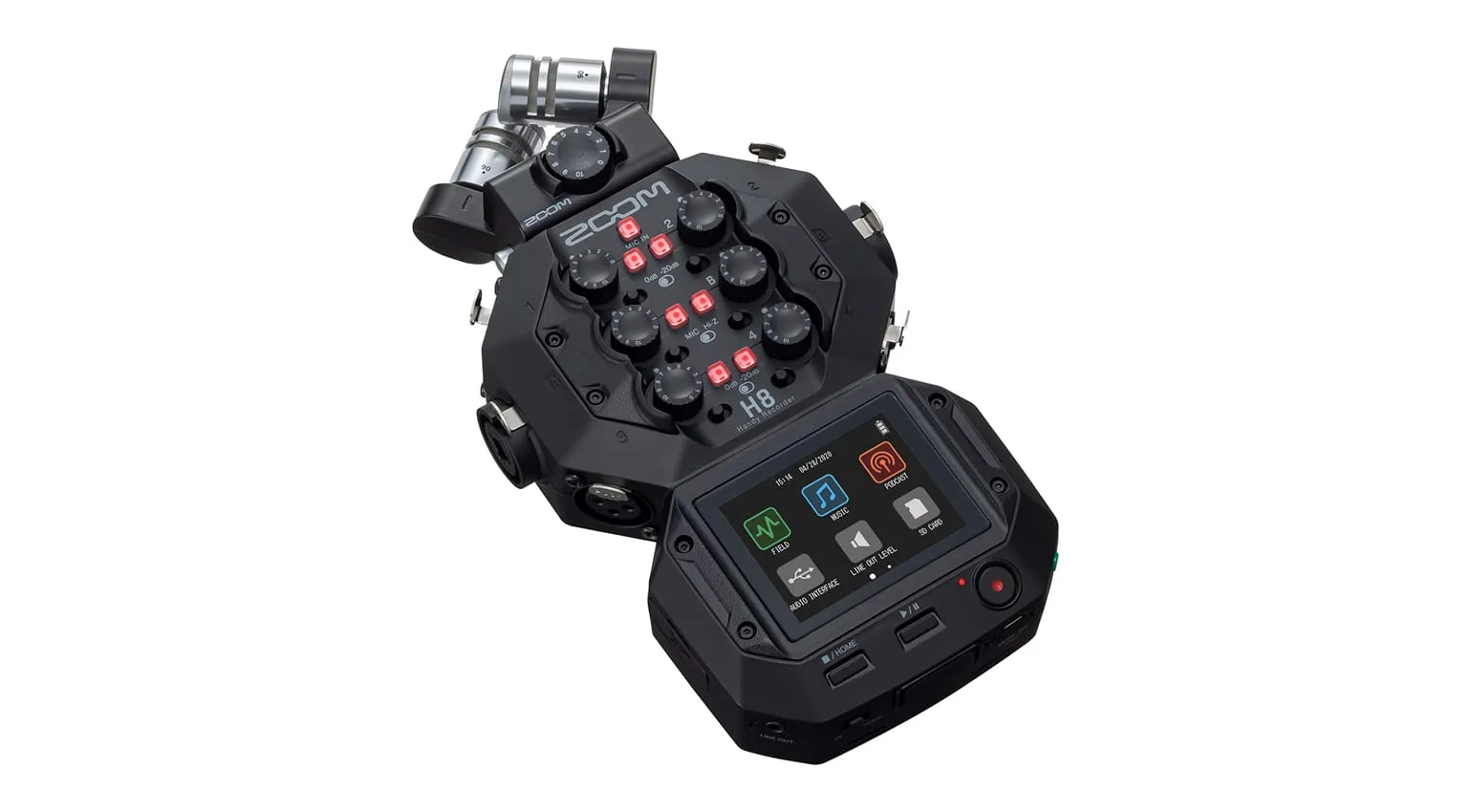 Zoom H8 Handy Recorder (8 Input / 12 Track)