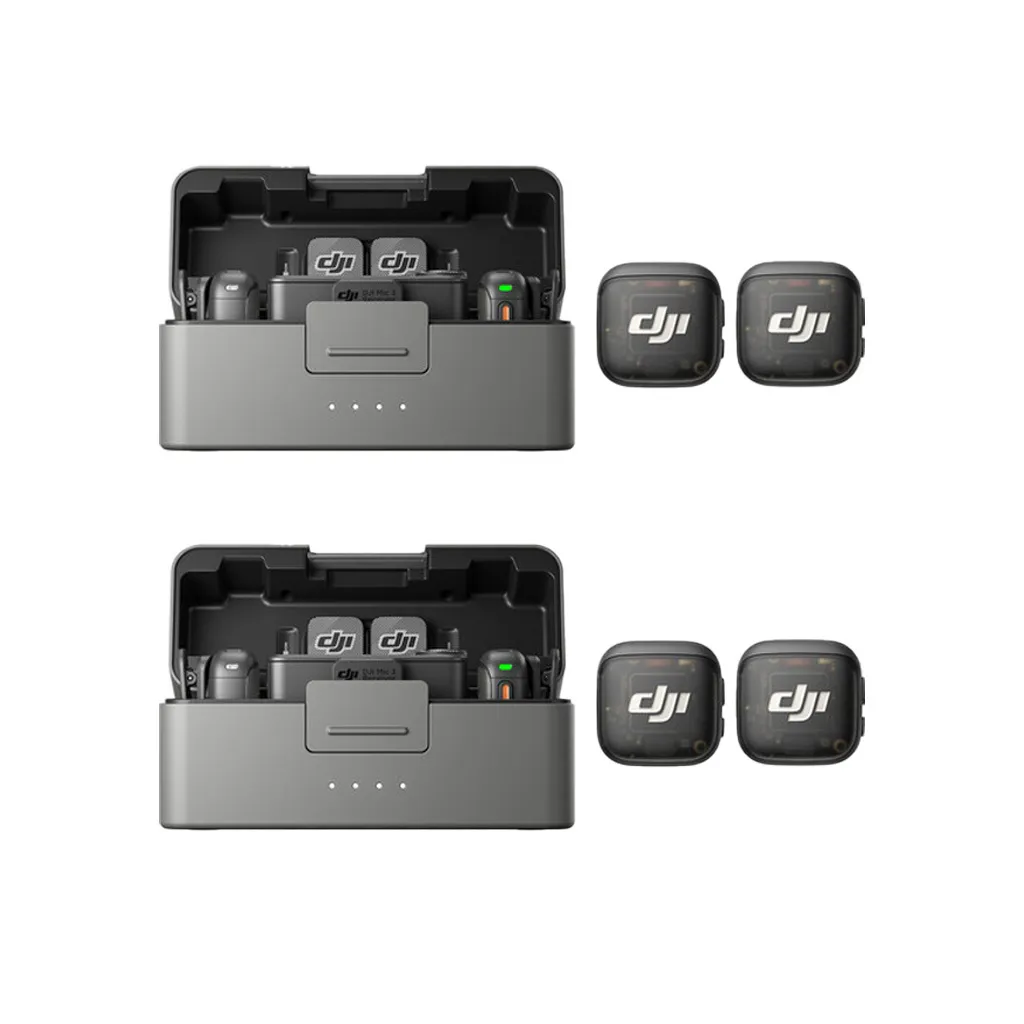 DJI Mic 3 4-Person Interview Kit (4TX + 2RX)