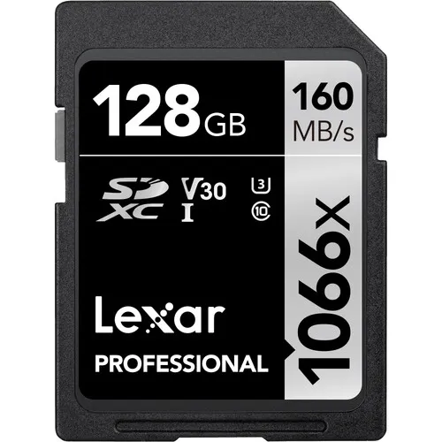 Lexar Silver Series 128GB v30 SD
