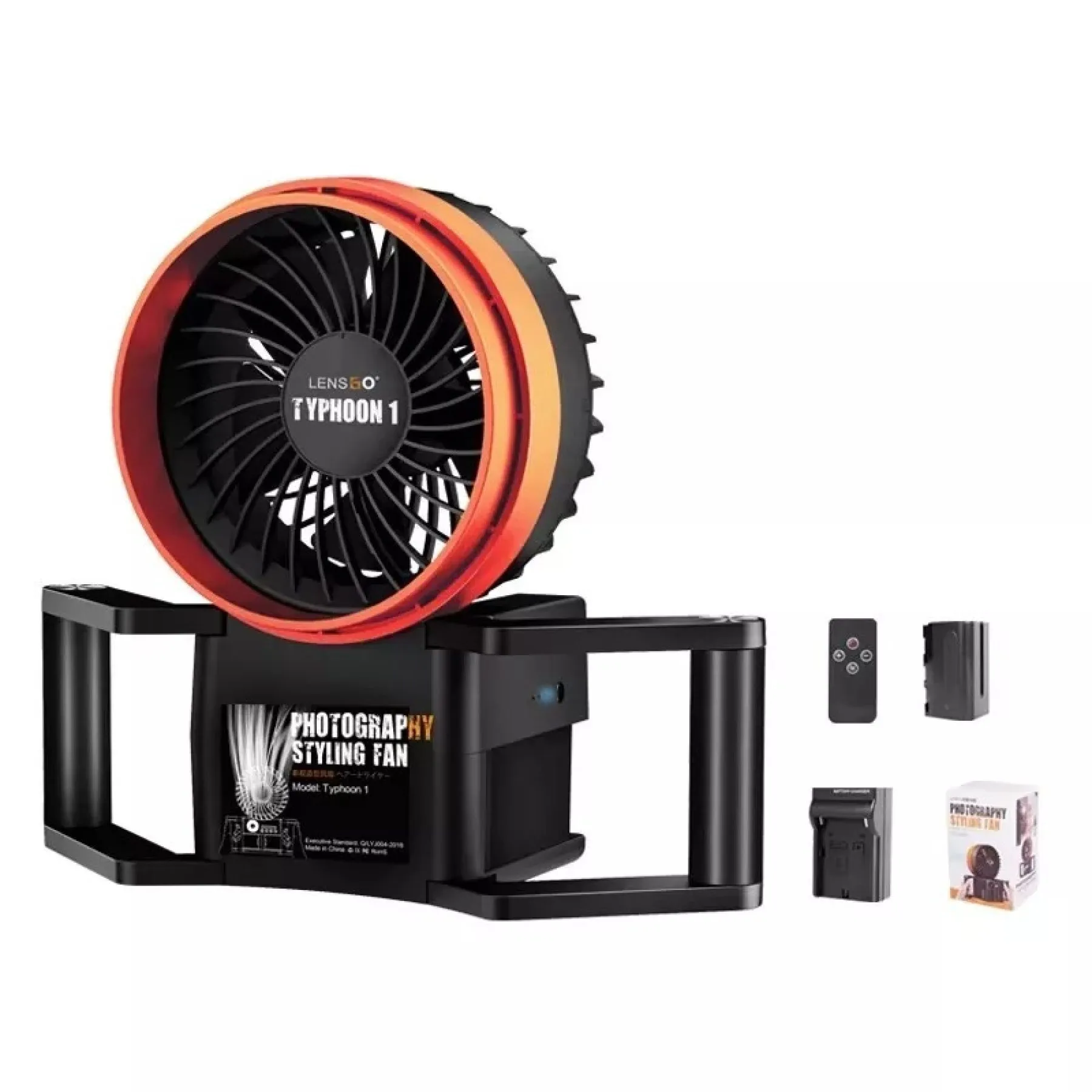 Lensgo Typhoon 1 Portable Styling Fan (50w)