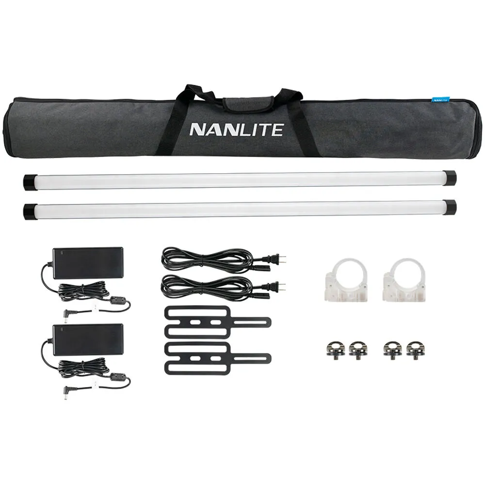 Nanlite PavoTube II 30X RGBWW LED Pixel Tube 2-Light Kit