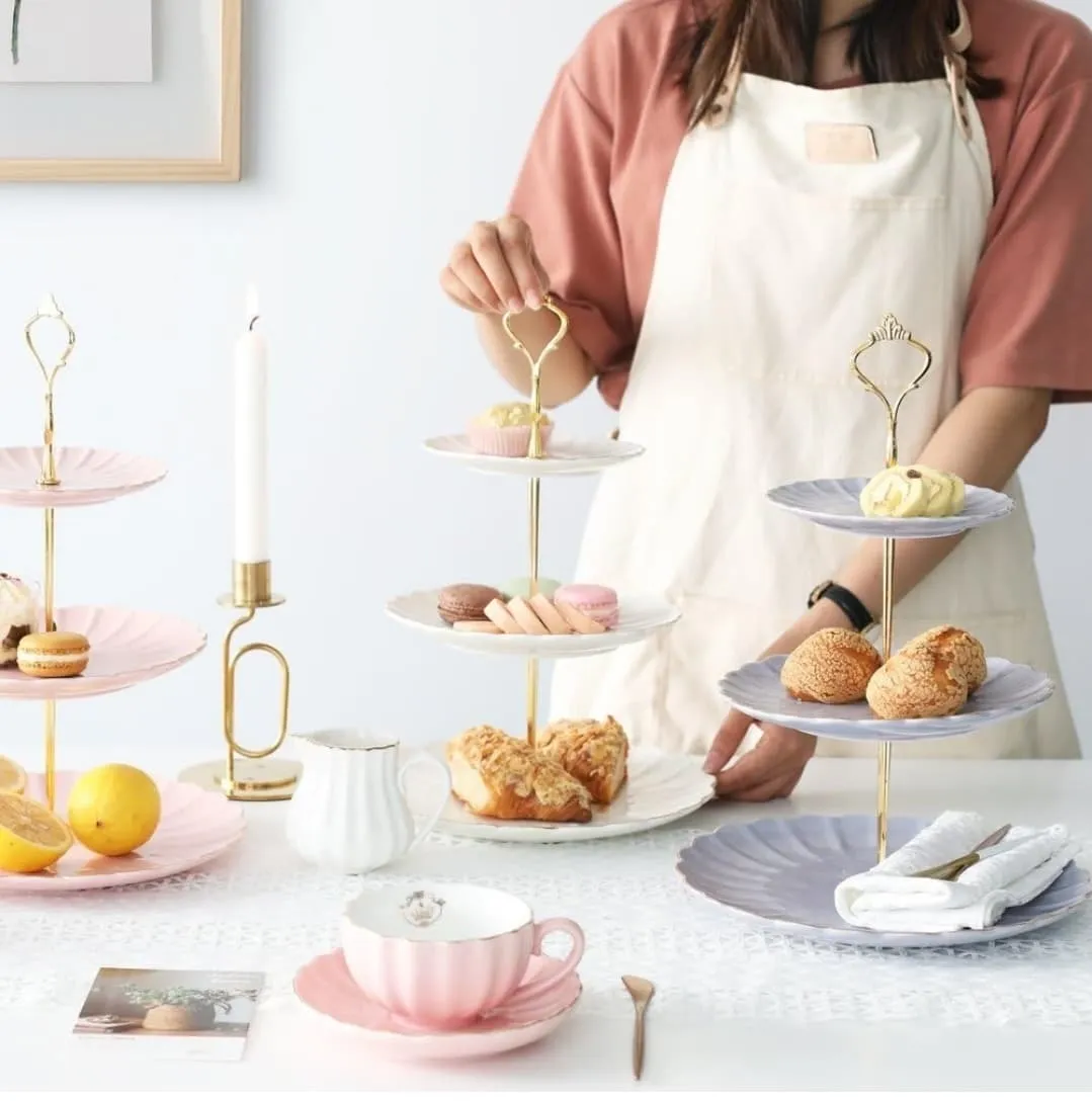 3 Tier Ceramic Cupcake Stand