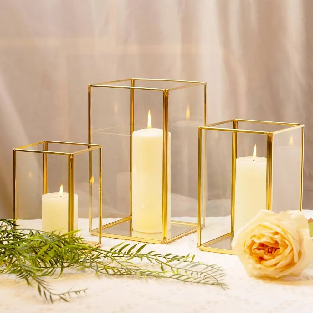 Hurricane Candle Holders Sets Of 3