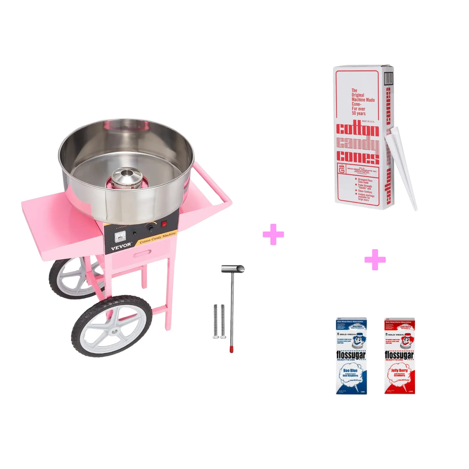 Cotton Candy Machine w/ Servings