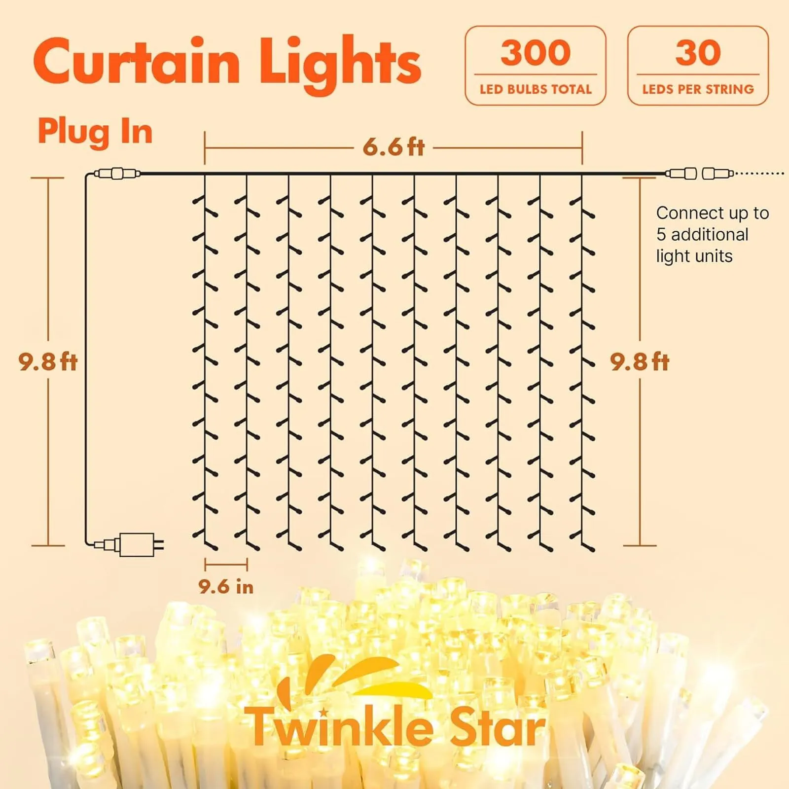 LED Curtain lights 